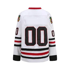 2024 New Design Sport Wear Ice Hockey Jacket Clothing T Shirt High Quality Oem Custom Ice Hoodie Hockey Jersey