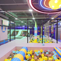 Centre de jeu commercial de haute qualité pour enfants petit jeu doux intérieur enfant en bas âge salle de sport intérieure aire de jeux Machine d'escalade pour adolescents