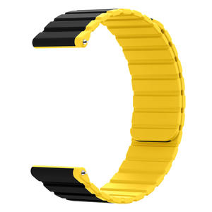 22mm <span class=keywords><strong>Watch</strong></span> Silicone forte cinturino magnetico di ricambio cinturino per Samsung <span class=keywords><strong>Huawei</strong></span> <span class=keywords><strong>GT2</strong></span> 46mm regolabile un pezzo cinturino orologio - Product Image 4