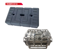 Réservoir de stockage de liquides en plastique industriel agricole en HDPE résistant à la corrosion, rotomoulé, sur mesure