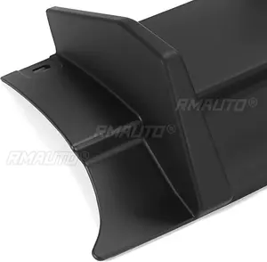 Difusor de Parachoques Trasero para Dodge Challenger GT SXT Plus 2015-2023, Alerón Tipo Aleta de Tiburón, Estilo Fibra de Carbono Negro Mate - Product Image 5