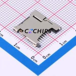 BX-TF-1.4HJ SD Card / Memory Card Connector SMD Connector Self-Return Type MicroSD Card (TF Card) Card Holder 1.6mm - Product Image 1