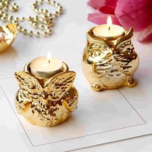 <strong>Candle</strong> <strong>Holder</strong> Nordic Style <strong>Owl</strong> Shape Ceramics Candlestick Table Centerpiece <strong>Candle</strong> Stand Wedding Party Christmas Home Decoration - Product Image 4
