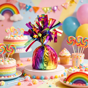 Decorazioni per Feste Party Love Peso Multicolore, Confezione da 12 Pezzi per un Stile Ispirato alle Festività - Product Image 3