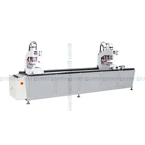 High-grade PVC doors and windows machinery/double head PVC welding machine for windows and doors