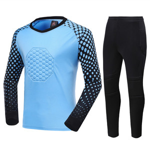 Hombres niños portero <span class=keywords><strong>de</strong></span> fútbol conjuntos <span class=keywords><strong>de</strong></span> pantalones <span class=keywords><strong>de</strong></span> entrenamiento <span class=keywords><strong>de</strong></span> fútbol Rugby Jerseys - Product Image 4