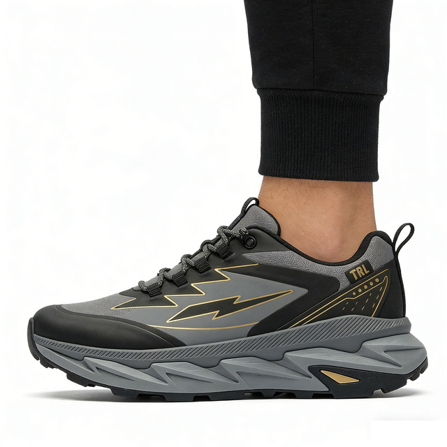 Trendy Custom Color Logo Hiking Sneakers Comfortable Wear Resistant Outdoor Trail Running Shoes for Men Women