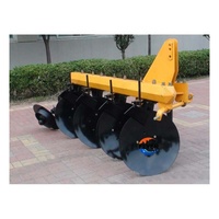 Attacher le tracteur disque charrue charrue 750mm largeur de travail outil agricole avec composants de roulement à noyau disponibles à la vente