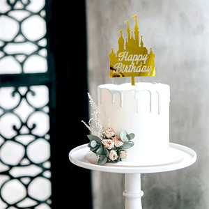 ท็อปเปอร์เค้กอะคริลิค รูปมงกุฎ น้ำผึ้งและรสหวาน สำหรับตกแต่งเค้กวันเกิดเจ้าหญิง ปาร์ตี้วันเกิด - Product Image 2