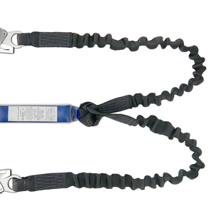 Cinturón de Seguridad Industrial con Cordón Absorbente de Impactos, Doble <span class=keywords><strong>Y</strong></span>, Ajustable, para Trabajos en Altura, Protección Contra Caídas - Product Image 3