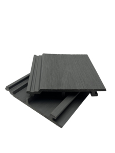 Panneau mural rainuré WPC en co-extrusion intégrale, composite bois-plastique étanche pour clôture <span class=keywords><strong>de</strong></span> <span class=keywords><strong>jardin</strong></span> extérieur, idéal pour l'hôtellerie, garantie 5 ans - Product Image 6