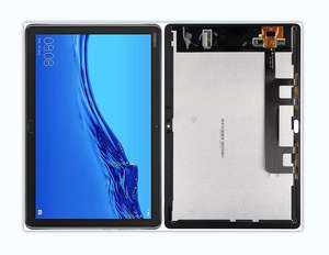 หน้าจอ LCD สำหรับ Huawei <span class=keywords><strong>MediaPad</strong></span> <span class=keywords><strong>M5</strong></span> <span class=keywords><strong>Lite</strong></span> 10 BAH2-W19อะไหล่ BAH2-L09 LCD อะไหล่ชุดประกอบดิจิไทเซอร์ระบบสัมผัสสีดำ - Product Image 1