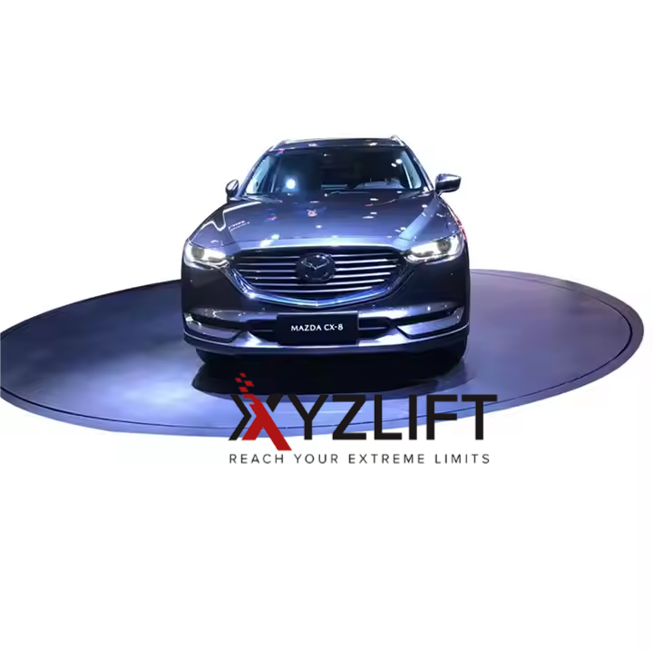 XYZLIFT EN81-31Approved Customized Car Rotating Platform 360 Degree ...