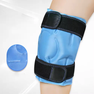 Adjustable Knee Reusable Microwavable Ice Pack PVC Protective Cold Bag for Women Men