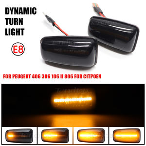 Feu latéral LED dynamique pour <span class=keywords><strong>Peugeot</strong></span> 106 II <span class=keywords><strong>306</strong></span> 406 Expert Citroën Berlingo Saxo Xantia Fiat Scudo Clignotant - Product Image 3