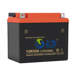 Batería de motocicleta Shangwei 12V 32Ah de plomo-ácido, tipo seco, para arranque de motocicletas - Product Image 2