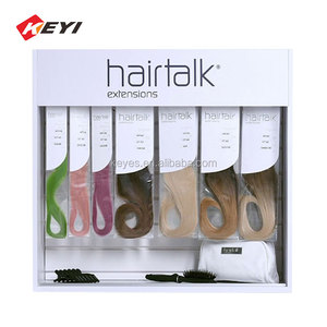 Cửa hàng Tóc Giả hiển thị đồ nội thất sàn tóc hiển thị giá gỗ đá đen tường tóc giả tủ trưng bày cho salon - Product Image 4