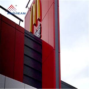 Panel Compuesto de Aluminio Moderno Alucobond de Alta Calidad, Color Personalizado, Núcleo Ignífugo, Alta Resistencia a la Corrosión, Serie 2000 para - Product Image 2