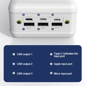 LANY Centrale Électrique Portable à Vendre Chaud Recharge Rapide Chargeur d'Ordinateur Portable Banque d'Alimentation <span class=keywords><strong>50000</strong></span> <span class=keywords><strong>mAh</strong></span> - Product Image 2
