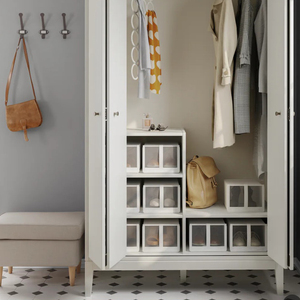 Caja organizadora de armario de ropa hecha de <span class=keywords><strong>tela</strong></span> Sofr de fábrica para ropa, camiseta, pantalones vaqueros, camisas - Product Image 5