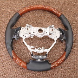 Garniture intérieure de volant de vente chaude pour LEXUS LX570 2008-2015 mise à niveau 2016-2021, volant LX 570 avec interrupteur doré - Product Image 2