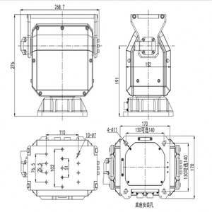 30km di gamma Multi-sensore Anti-FPV sistema girostabilizzato Auto Tracking per la difesa perimetrale della foresta con funzione di telecomando - Product Image 6