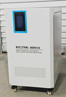 Stabilisateur de tension 10 kVA 20 kW 30 kW 40 kW, moteur servo, 380 V 400 V, régulateur de tension triphasé AVR