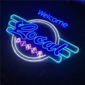 แผ่นป้ายไฟ<span class=keywords><strong>นีออน</strong></span> Led สะท้อนแสงสำหรับร้านอาหาร,ชิปปลาด้านข้างกันน้ำได้กำหนดได้เอง - Product Image 3