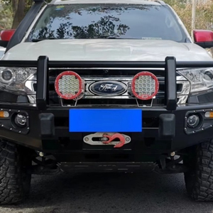 กันชนหน้าเหล็กสำหรับ <span class=keywords><strong>Ford</strong></span> <span class=keywords><strong>Everest</strong></span> 4x4 พร้อมช่องใส่ไฟตัดหมอก LED DRL ในตัว <span class=keywords><strong>ราคา</strong></span>โรงงาน ขายส่ง - Product Image 3