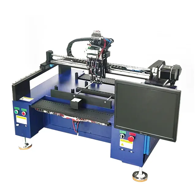 Desktop pick-and-place machine led lamp manufacturing machine led lamp strip panel manufacturing machine