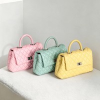 Sac à bandoulière matelassé en cuir véritable de qualité supérieure pour femme, style minimaliste coréen, idéal pour le quotidien