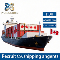 Agente de carga, transporte de mercancías, envío puerta a puerta, envío marítimo a Canadá, tarifas, agente de exportación, agente de aduanas