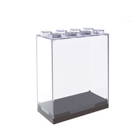 Vitrina de acrílico de alta transparencia con forma de casa pequeña para juguetes de culto popular, bolsos y zapatos, modelo de casa pequeña para transmisiones en vivo
