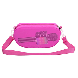 Estuche de Transporte para Micrófono de <span class=keywords><strong>Karaoke</strong></span> para Niños, Bolsa de Almacenamiento de Nailon para Micrófono, Altavoz Portátil Rosa, Bolsa para Micrófono de <span class=keywords><strong>Karaoke</strong></span> Inalámbrico - Product Image 6