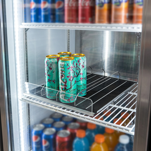 Space-Saving Spring Loaded Pusher System for Convenience Store Aisles - Product Image 1