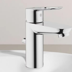 อ่างล้างหน้าเยอรมันโบว์ลิปเซรามิคคอร์เบซินร้อนและเย็น 3281400C - Product Image 1