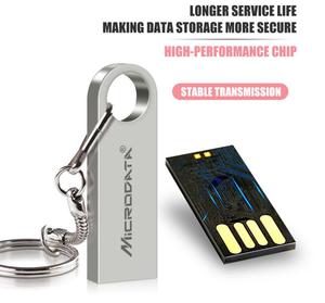 SE9 mini Bộ nhớ kim loại USB Keychain biểu tượng tùy chỉnh <span class=keywords><strong>2GB</strong></span> 128GB công suất mới 2.0 4GB 8GB 16GB 32GB 64GB 128GB ổ đĩa flash tùy chọn - Product Image 5
