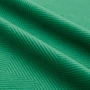 100% Sợi Nhỏ Polyester 50 + Màu Sắc Nổi Sọc Hoa Jacquard Vải Cho Rèm - Product Image 2