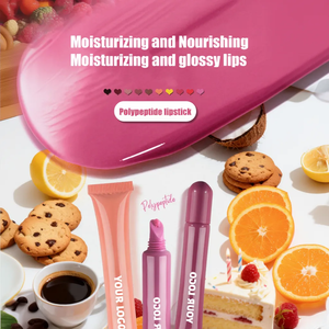 Brillo Labial con Color de 10 Tonos, con Péptidos, Aceite de Semilla de Camelia, Hidratante, con Efecto Espejo, Voluminizador, Pomada Labial Acuosa - Product Image 3