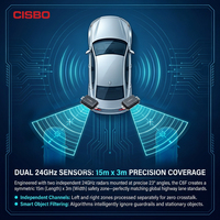Sensor de Radar Milimétrico de 24 GHz, Asistente de Punto Ciego BSA, Sensor de Punto Ciego, Detector de Radar para Automóvil, Sistema de Monitoreo de Punto Ciego BSM