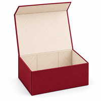 Boîte cadeau magnétique pliable personnalisée avec ruban en satin, emballage rigide en carton à rabat pour mariage, anniversaire, cadeaux de luxe, vente en gros
