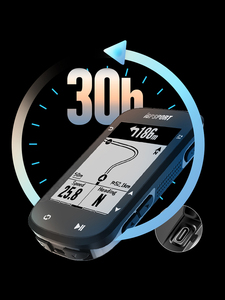 Ordinateur de vélo GPS étanche BSC200, compteur kilométrique sans fil avec ANT+ et navigation d'itinéraire pour le cyclisme - Product Image 4