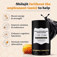 Bâtonnets de miel au Shilajit de l'Himalaya, Halal, en stock, vente chaude