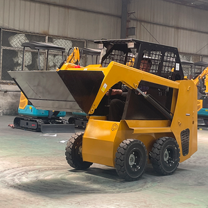 Gratis pengiriman murah baru <span class=keywords><strong>Mini</strong></span> kecil taman pemuat trek <span class=keywords><strong>Mini</strong></span> selip Steer Loader - Product Image 3