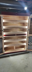 Vitrines en bois personnalisées pour magasins de cigares, présentoirs pour <span class=keywords><strong>tabac</strong></span>, vitrines en verre, armoires de présentation, vitrines pour magasins de fumée - Product Image 2
