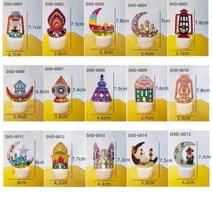 โคมไฟรอมฎอน LED ของขวัญอิสลาม ไฟตั้งโต๊ะ อีดมูบาร็อก ไฟตกแต่งรอมฎอน - Product Image 3