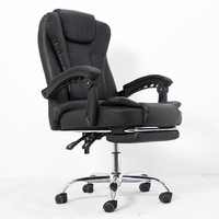 Chaise de bureau à pédale en ruban noir, chaise de direction, vente en gros directe d'usine, chaise de bureau confortable et bon marché, fer moderne XIYI