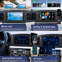 Podofo 2 Din 4 + 64G Android Autoradio 7 "Sans Fil Carplay/Android Auto pour Toyota Corolla E120/E130/BYD F3/Altis E120 Vente en Gros