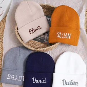 Bán Buôn Chất Lượng Cao Hàng Ngày Mũ Ấm Acrylic Mũ Mùa Đông Ngoài Trời Trượt Tuyết Beanie Unisex Cho Nam Giới Mùa Đông Dệt Kim Mũ - Product Image 2