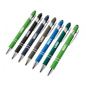 Stylos Métalliques Publicitaires Personnalisés de Haute Qualité pour Cadeaux d'Affaires, Stylos à Bille Imprimés Multicolores avec Logo - Product Image 1
